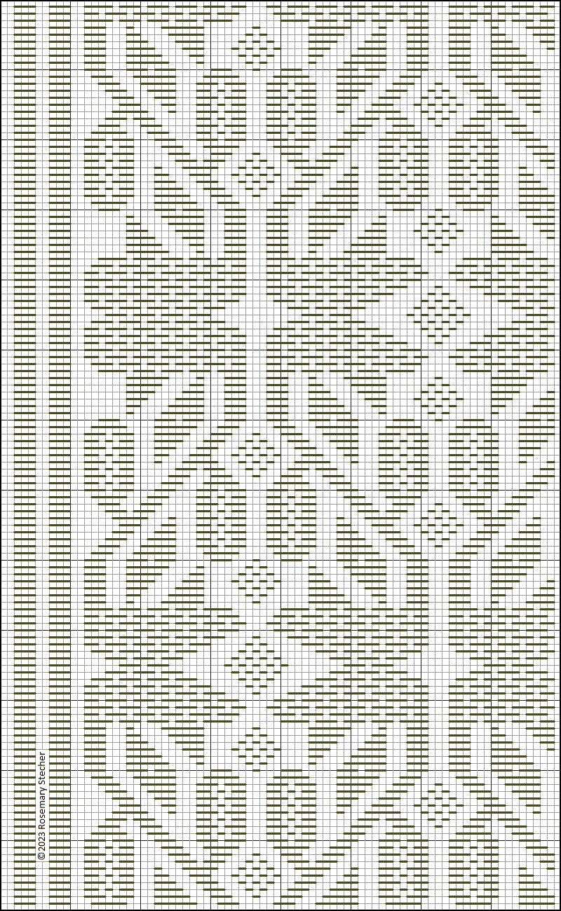 Chart for Pattern Darning